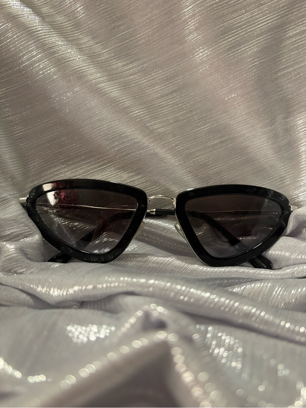 Black MIU MIU Cat-Eye Sunglasses for Women - Stylish UV Shades BRABD NEW!!!